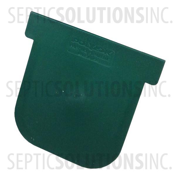 Polylok Heavy Duty Trench/Channel Drain Closed End Cap (Green) - Part Number PL-90860-CEGR